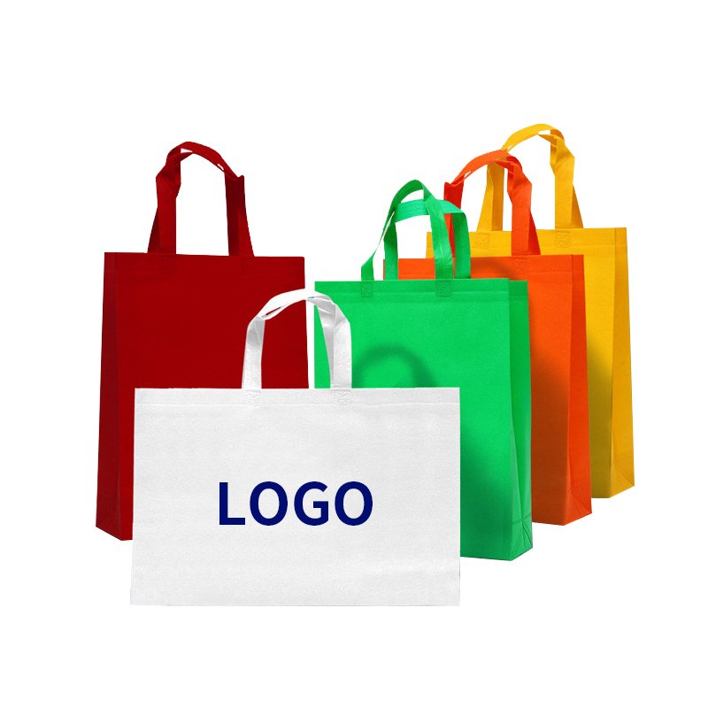 Printed Eco Grocery Printable Gift Reusable Recycled Non-woven Laminate Promotional Custom Non Woven shopping Tote bag With Logo