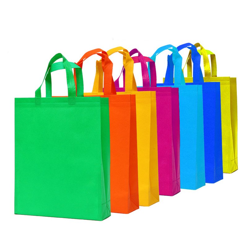 Printed Eco Grocery Printable Gift Reusable Recycled Non-woven Laminate Promotional Custom Non Woven shopping Tote bag With Logo