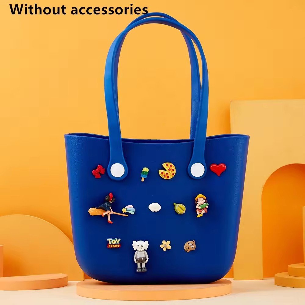 DIY Eco-friendly creative Shopping Bag rubber Tote Bag for Child and Students lunch bag
