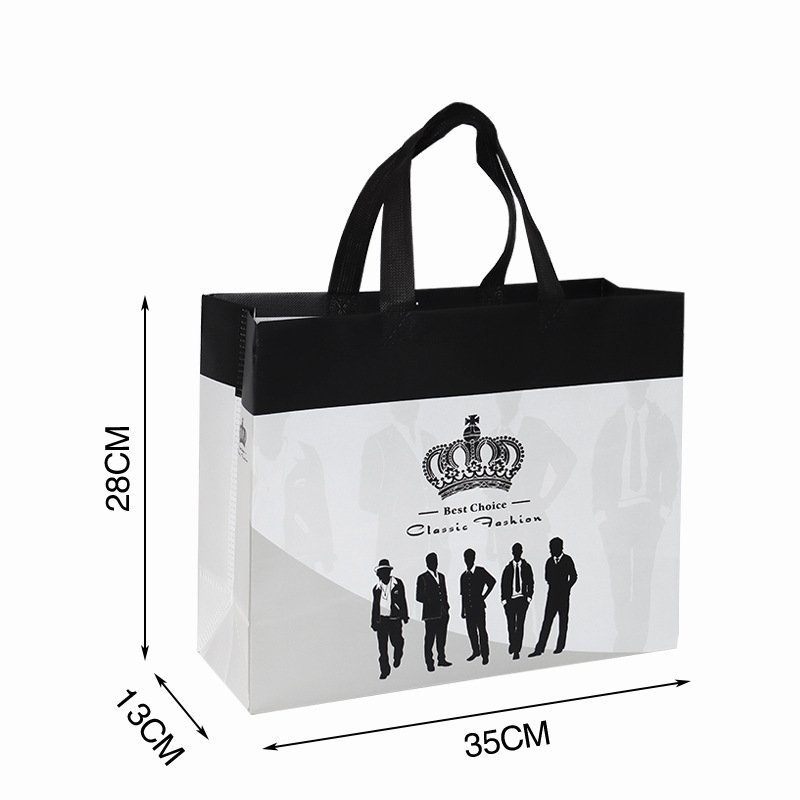 New Designer Custom Laminated Pp Nonwoven Shopping Bag Non-Woven Polypropylene Fabric Tote Bag