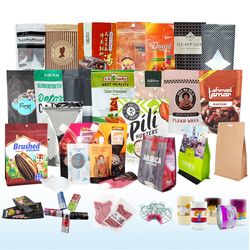 sachet plastique high quality printed opp with header packaging bag Plastic Bags Transparent