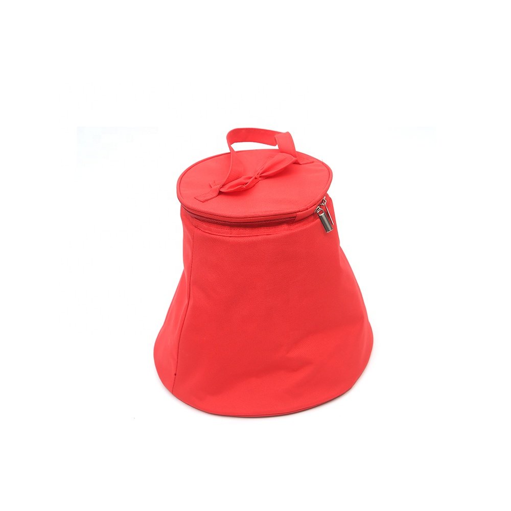 BSCI audit High Quality popular design Custom Logo printed insulated lunch thermal food delivery cooler bag