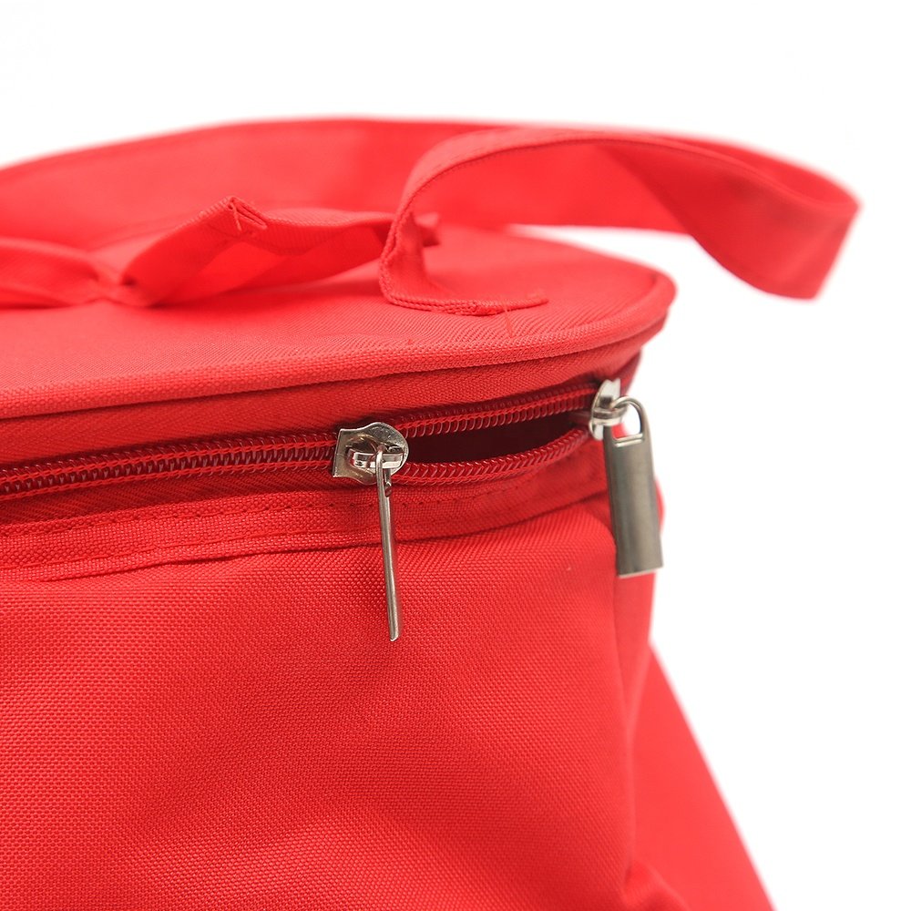 BSCI audit High Quality popular design Custom Logo printed insulated lunch thermal food delivery cooler bag