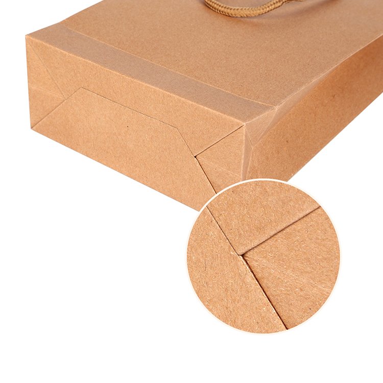 Famous OEM accepted paper wedding branded gift food craft bag custom bag factory