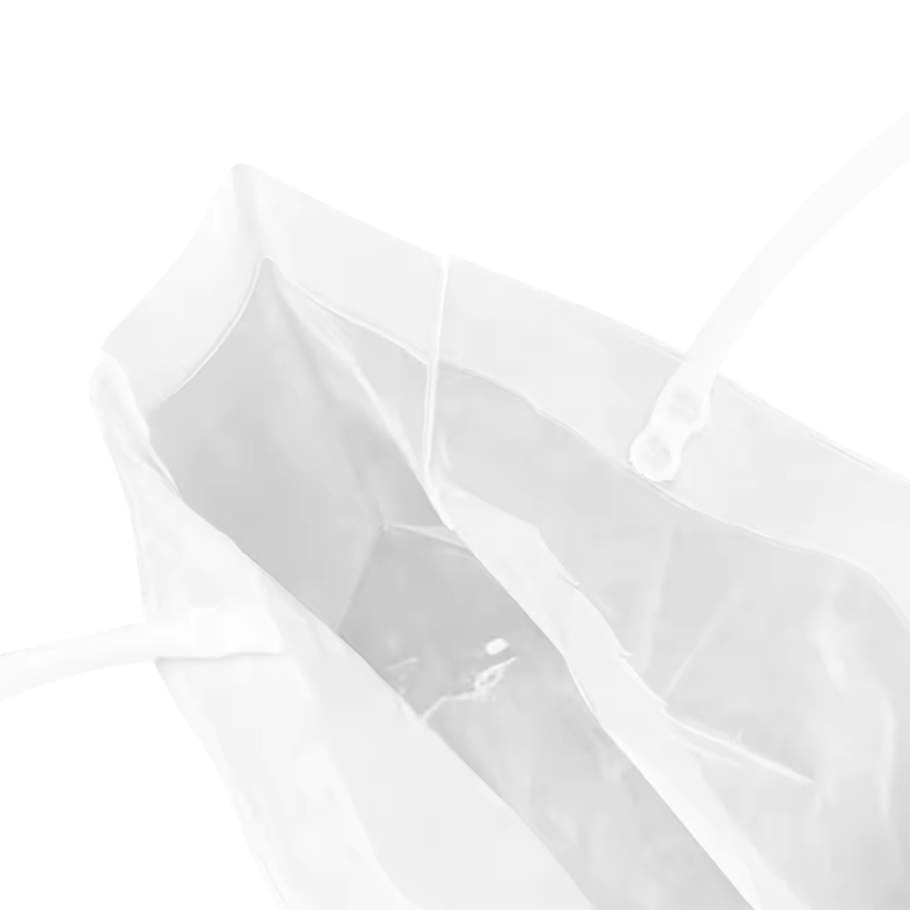 Wholesale 2 Color Transparent Waterproof Shopping Bag Reusable Clear Pvc Gift Handbag Clear Pvc Tote Bag Pvc Clear Custom Logo