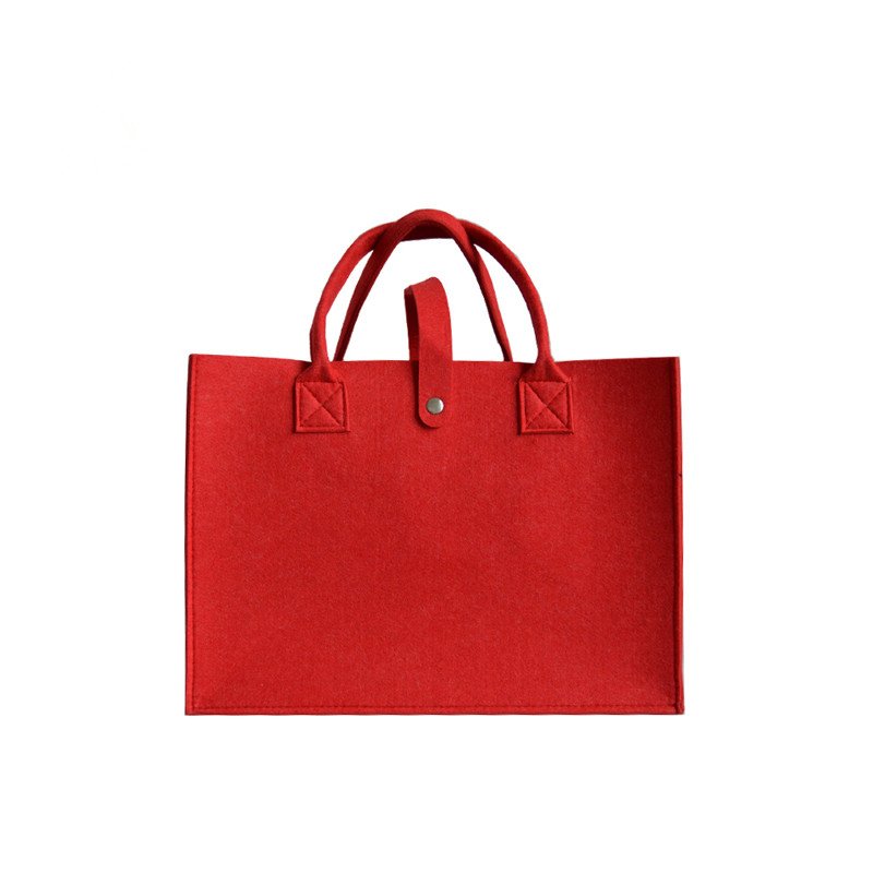 Eco Friendly Wholesale Small Felt Tote Bags Handbag For Women Shopping