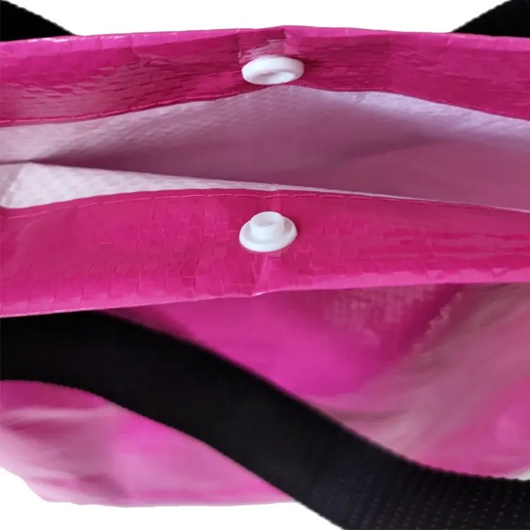 Wholesale Custom PP Plastic Woven Bags With Handle