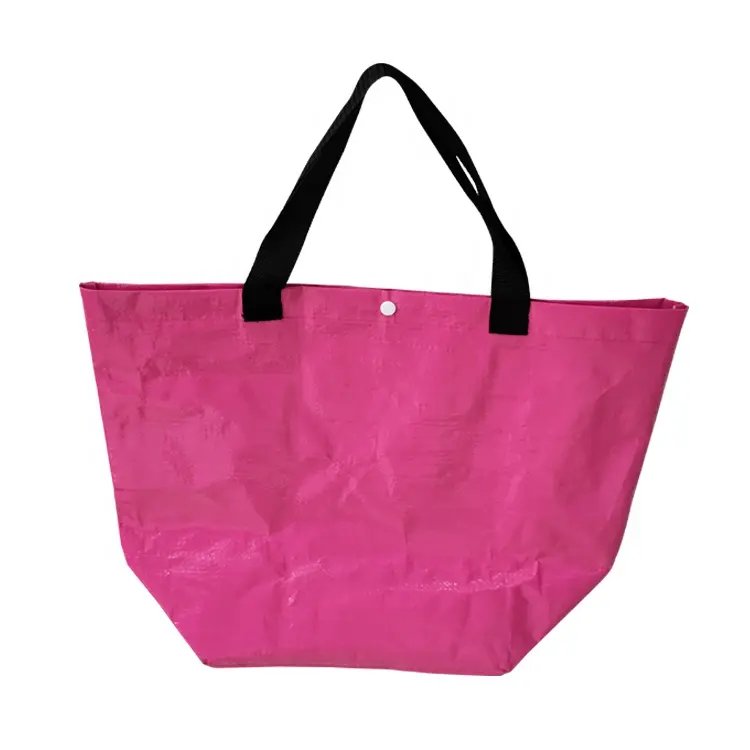 Wholesale Custom PP Plastic Woven Bags With Handle