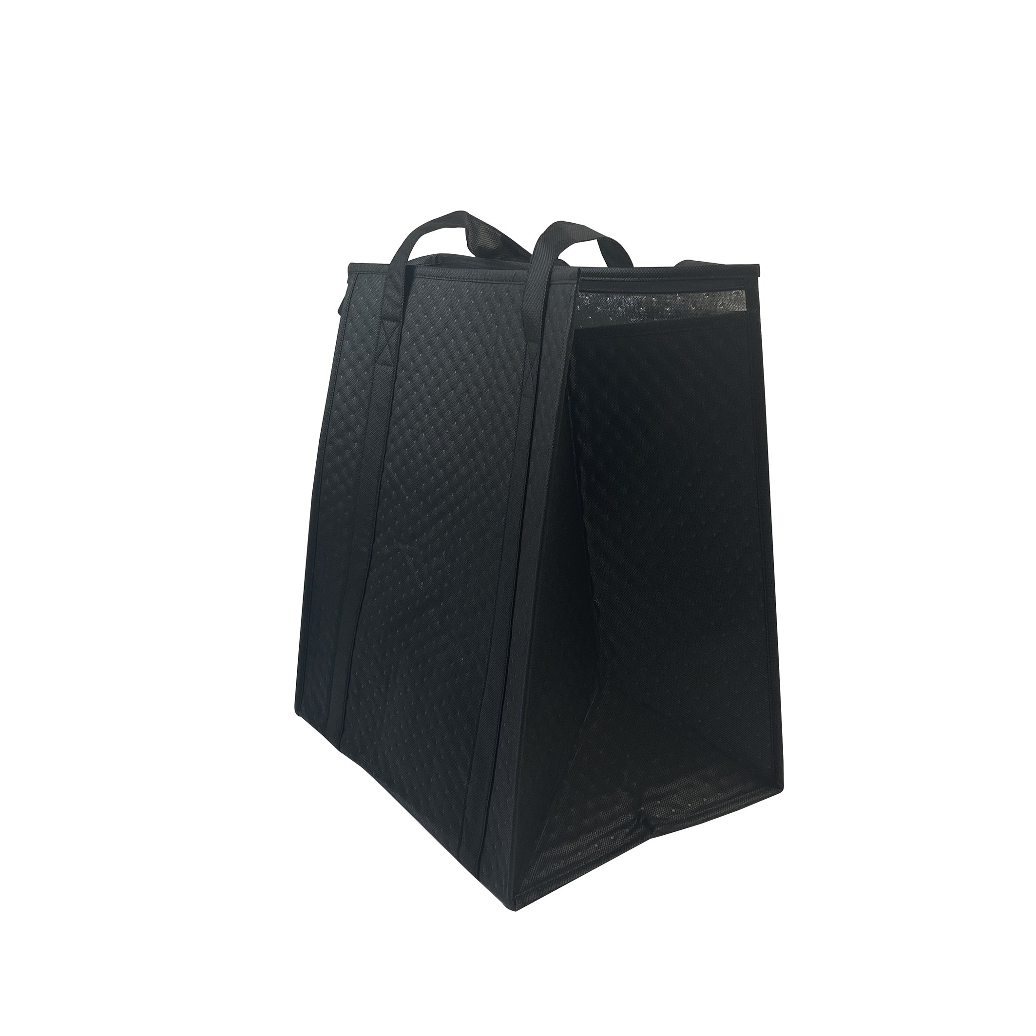 Custom non-woven isothermal large ice cooler bag/ insulated aluminium foil pp non woven soft lunch picnic foldable cooler bags