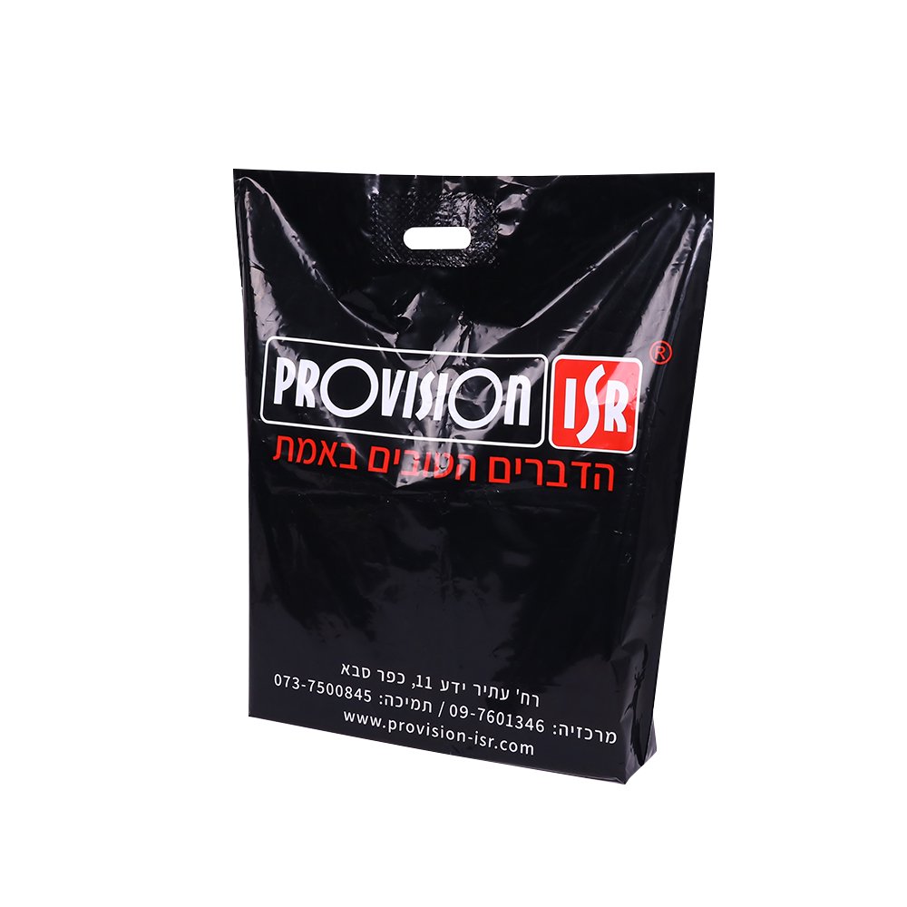 Factory Environmental Protection Plastic Die-cut Shopping Bags Are Suitable For Small Business Boutique Retail
