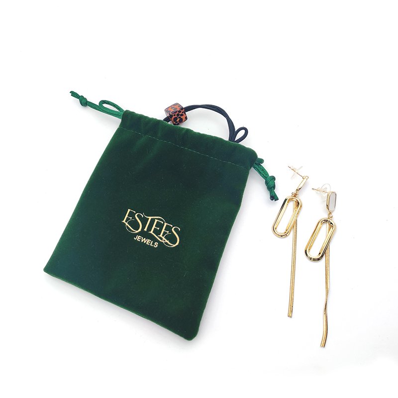Customized Luxury Velvet Shopping Bag White Velvet Gift Bag Velvet Bag Embossed Logo With Drawstring
