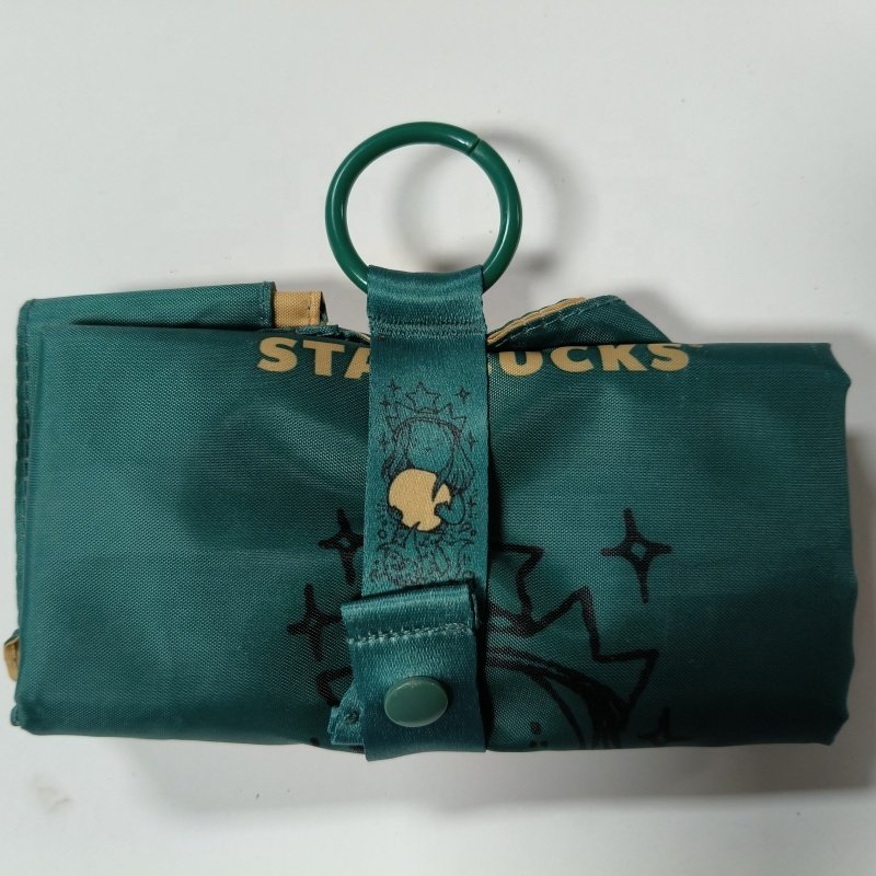 Unisex Reusable Kraft Roll Biodegradable Non-Woven Shopping Bag with Two Handles Casual Tote Design Open Closure Type D Cut Bag