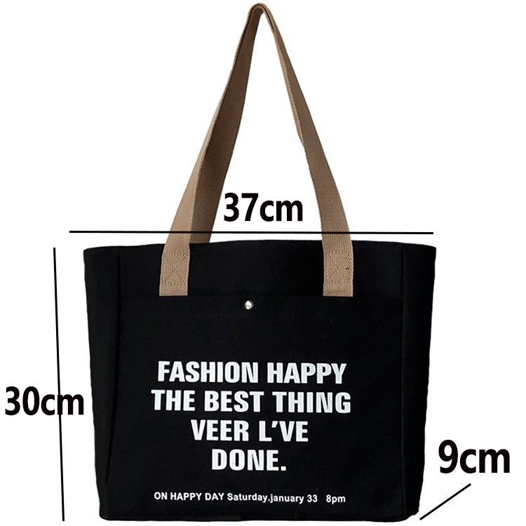 wholesale new design durable large capacity custom teenager book storage bags canvas tote shopping bag
