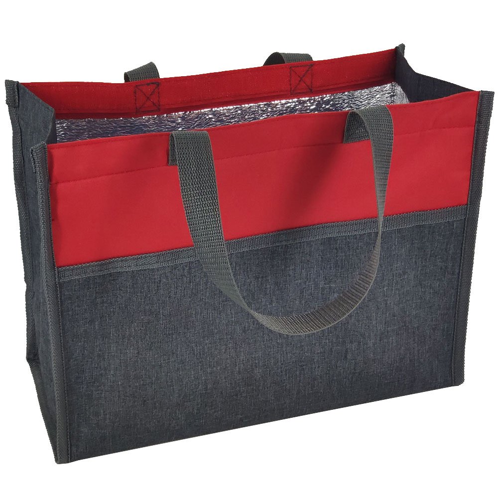 foldable grocery shopping cooler tote bag