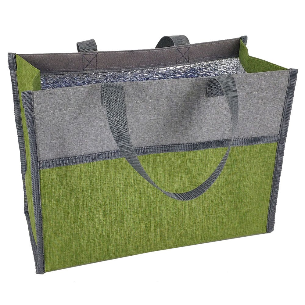 foldable grocery shopping cooler tote bag