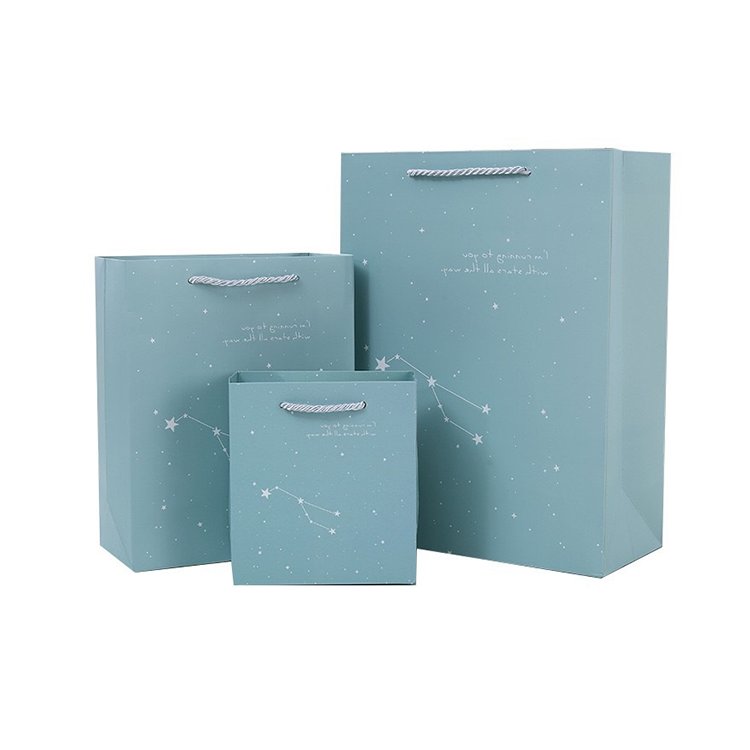 Factory Outlet Sale black shopping jewelry paper bag