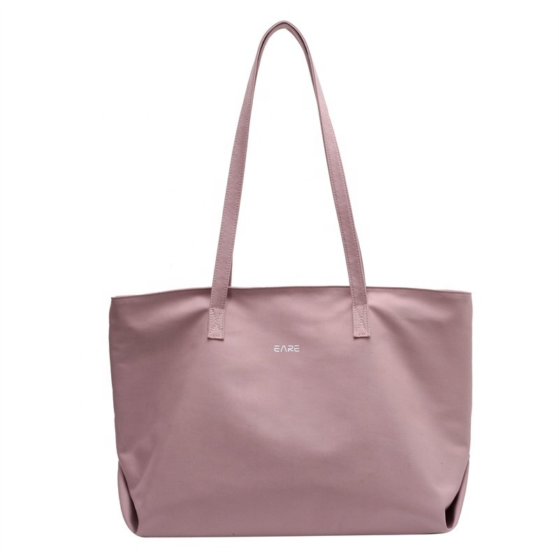 OEM ODM Waterproof Custom Nylon Women Hand Bag Ladies Tote Shopping Bag