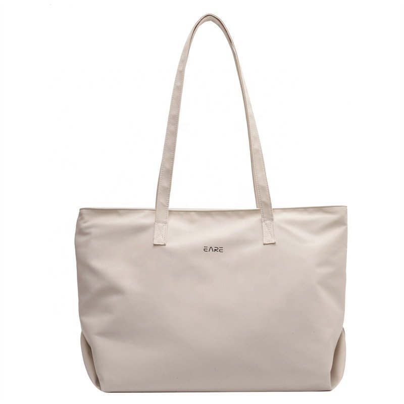 OEM ODM Waterproof Custom Nylon Women Hand Bag Ladies Tote Shopping Bag