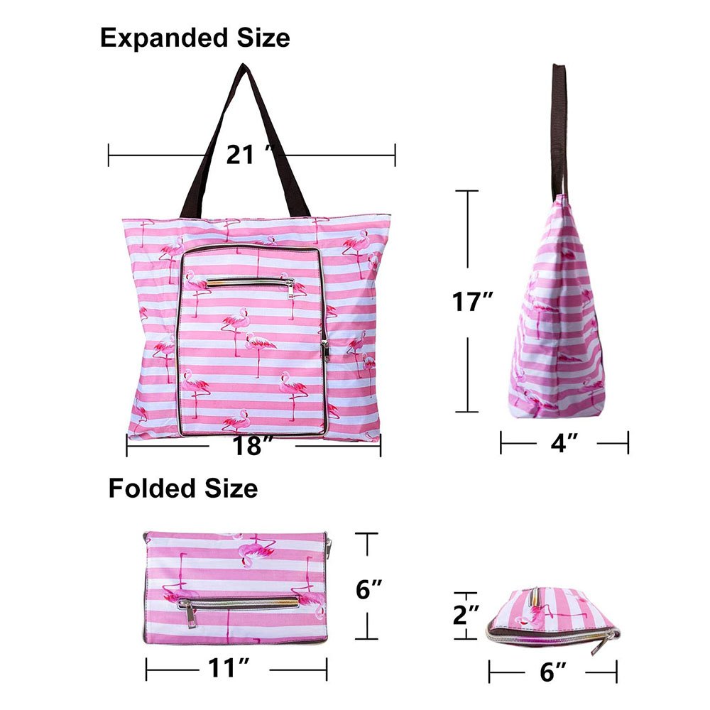 Custom Wholesale Women Large Lightweight Toy Grocery Picnic Tote Shoulder Foldable Large Shopping Bags Beach Bag with Zipper