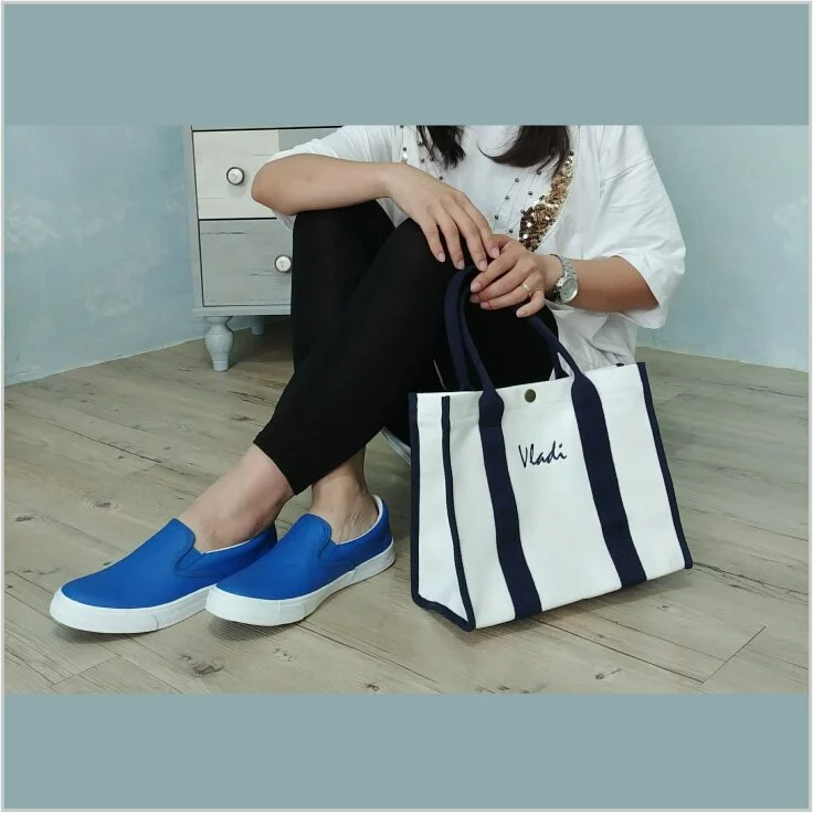Borsa Mare Freedom + Pochette con Zip 50x35cm 100% ORGANIC BAG