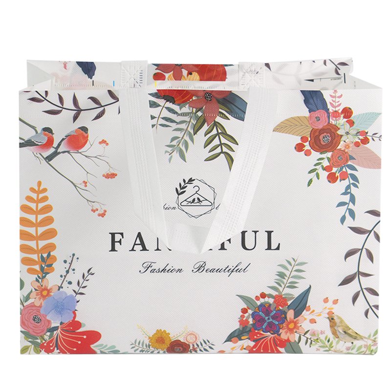 reusable bag pp non woven shopping bag non woven material printed bags
