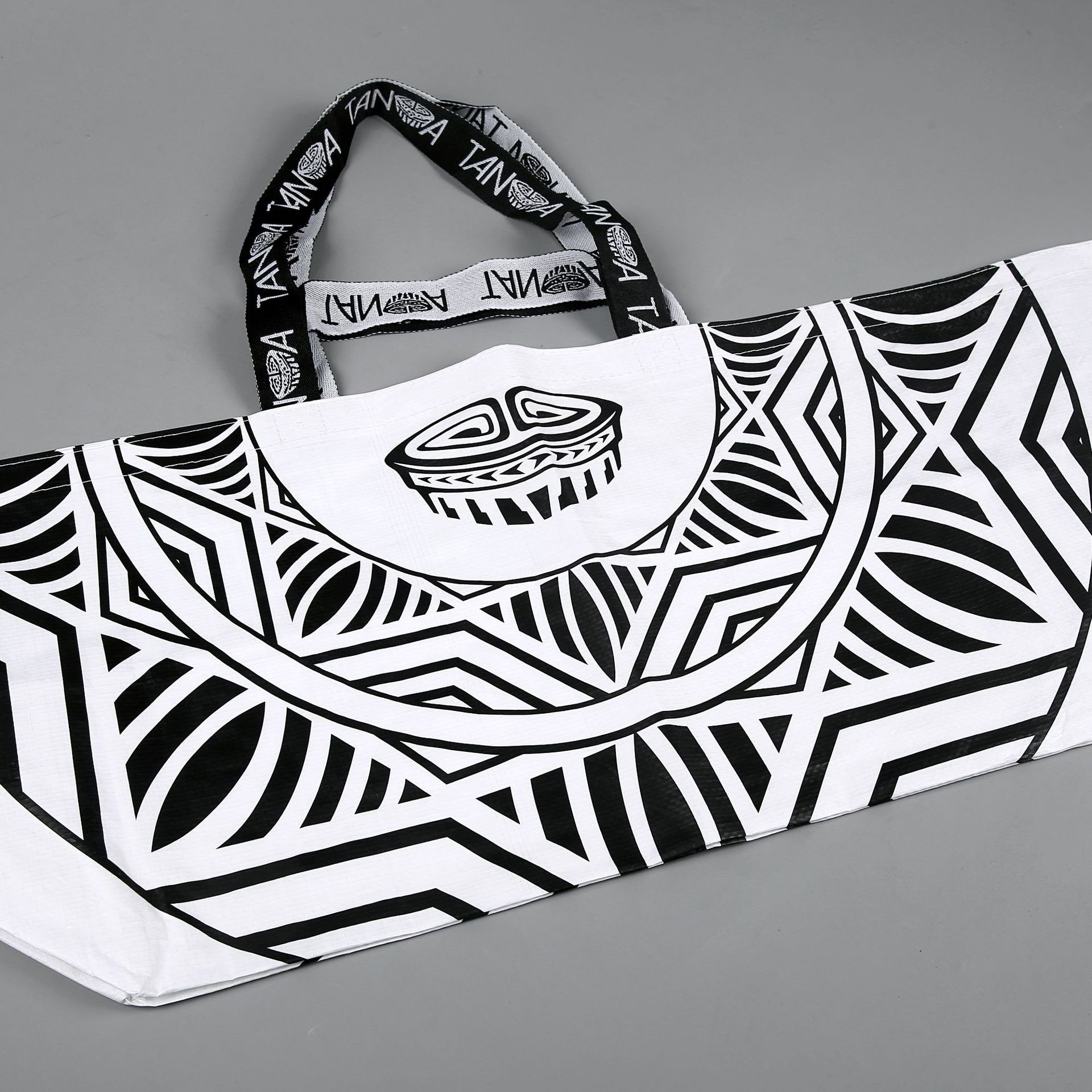 Kalanta Custom Design Multicolor Grocery Packaging PP Woven Laminated Plastic Shopping Tote Bag