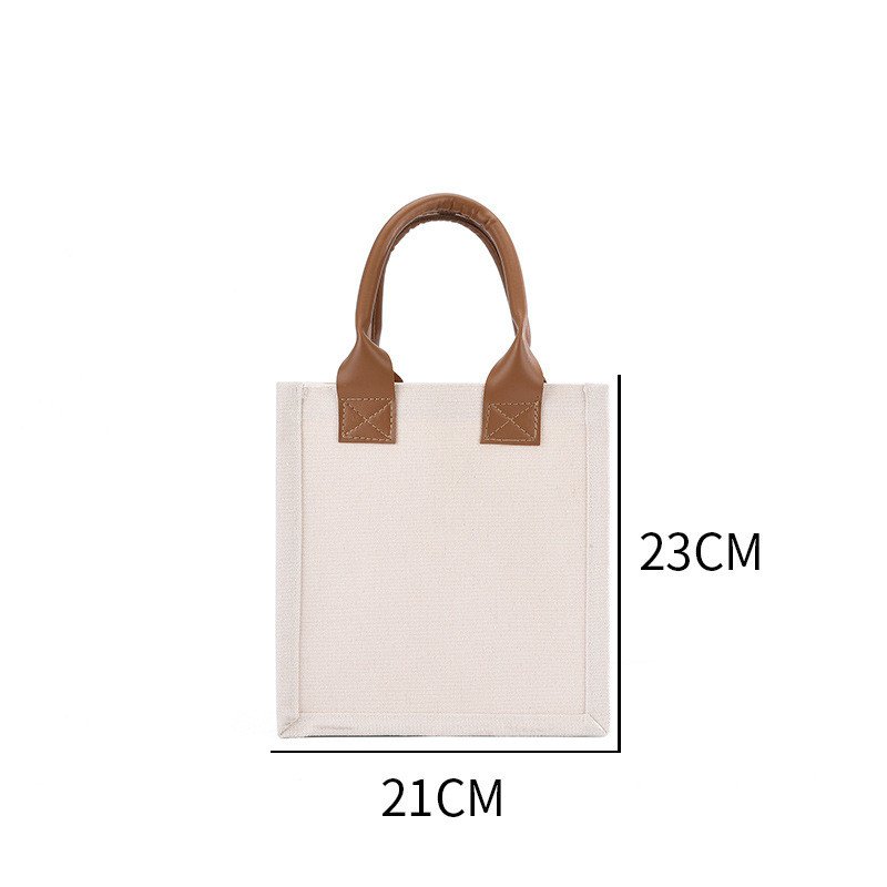 Eco friendly high quality durable custom logo waterproof laminated canvas tote shopping bag beach bag with PU handle
