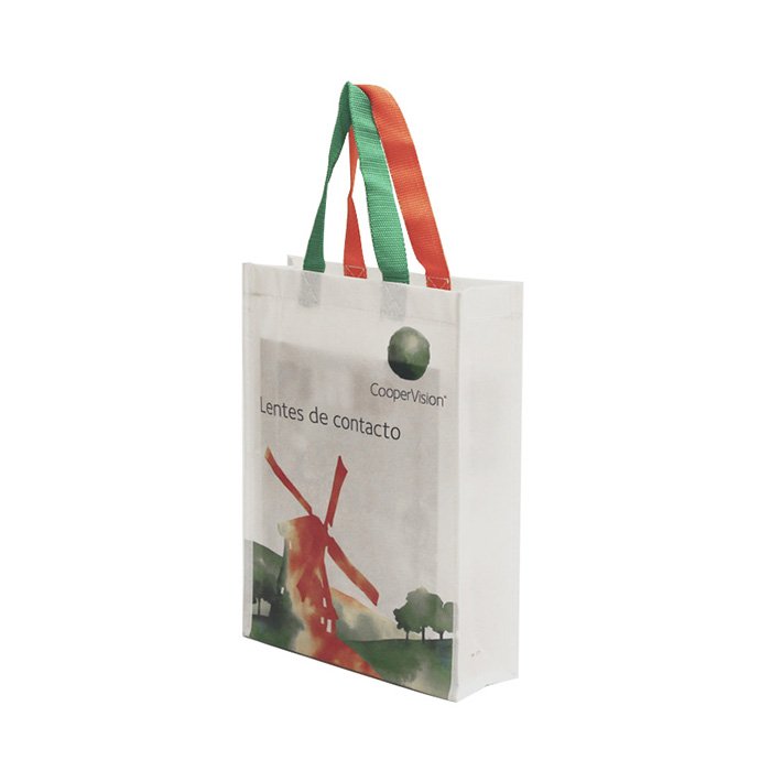Reusable Tote Shopping Non Woven Bag With Logo Printed Promotional Shopping Bag