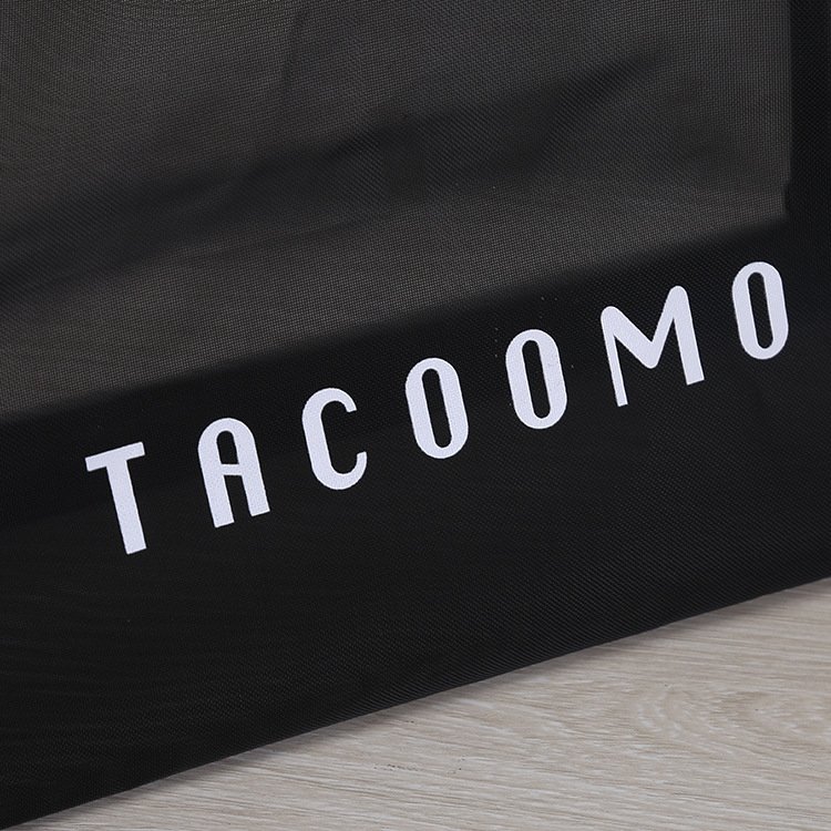 Custom Logo Large Reusable Shopping Large Grocery Beach Summer Nylon Shoulder Mesh Tote Bag