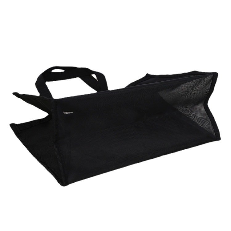 Custom Logo Large Reusable Shopping Large Grocery Beach Summer Nylon Shoulder Mesh Tote Bag