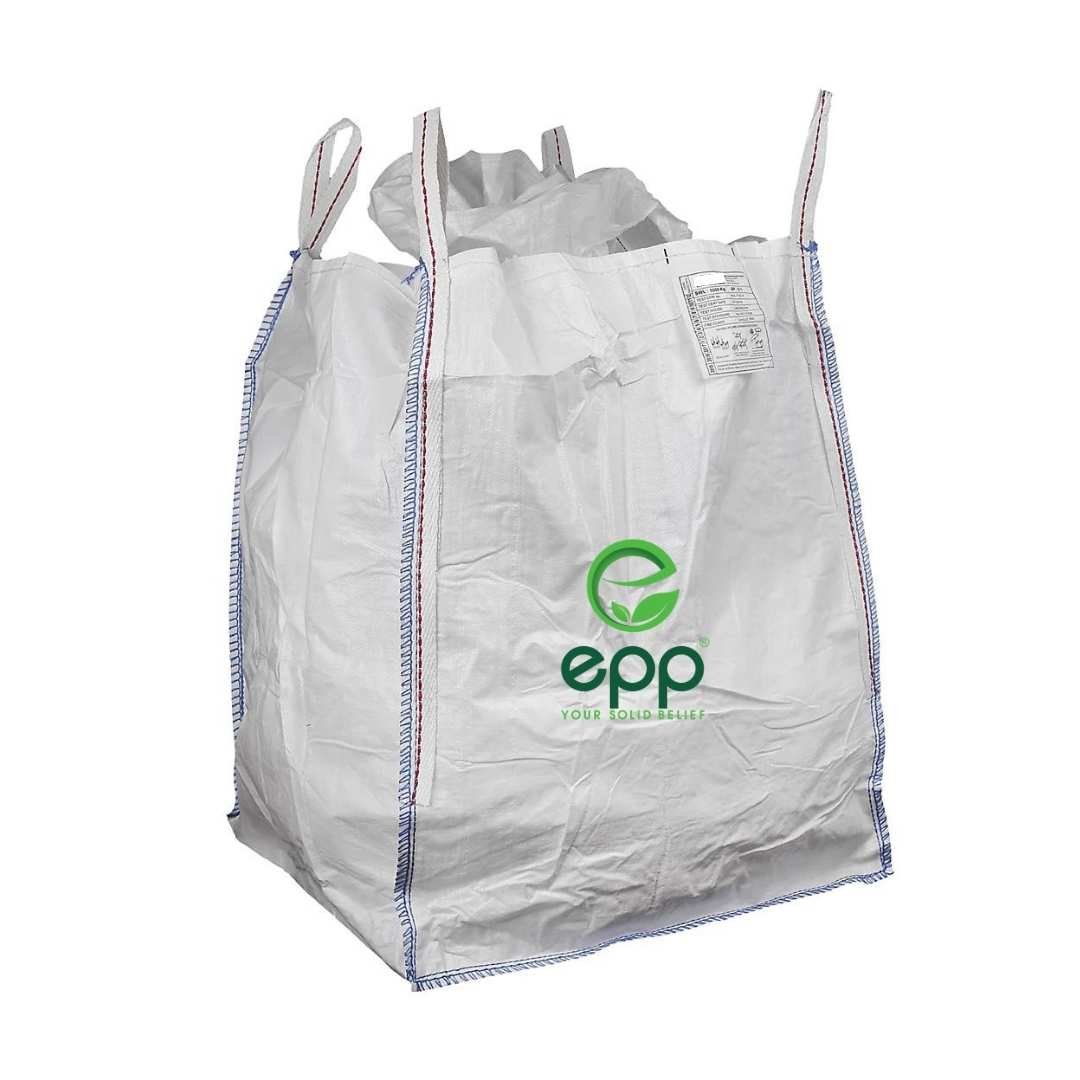 Vietnam Supplier Plastic Packing Bag OEM Ton size 1/2 tonne and 1 tonne For Industrial construction Non Woven PP Bag FIBC