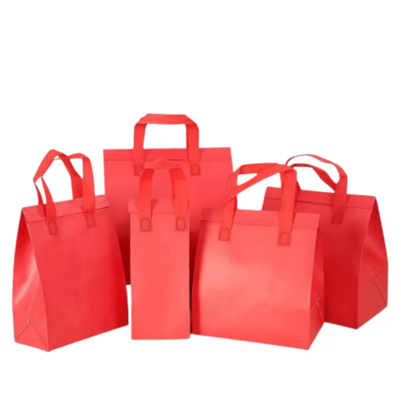 Global wholesale handbag insulated non-woven aluminum foil insulation bag refrigerated bag