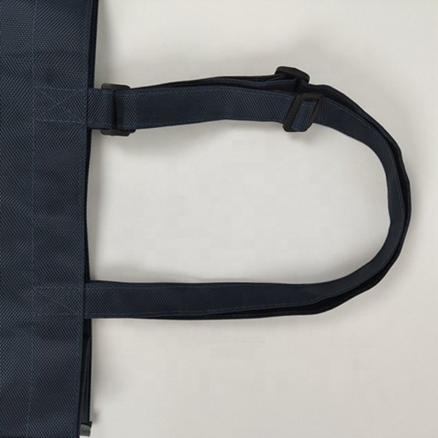 Multifunction Polyester Nylon Bag With Adjustable Trap Custom Nylon Shopping Bags Logo Printed Blue Rpet Nylon Foldable Tote Bag