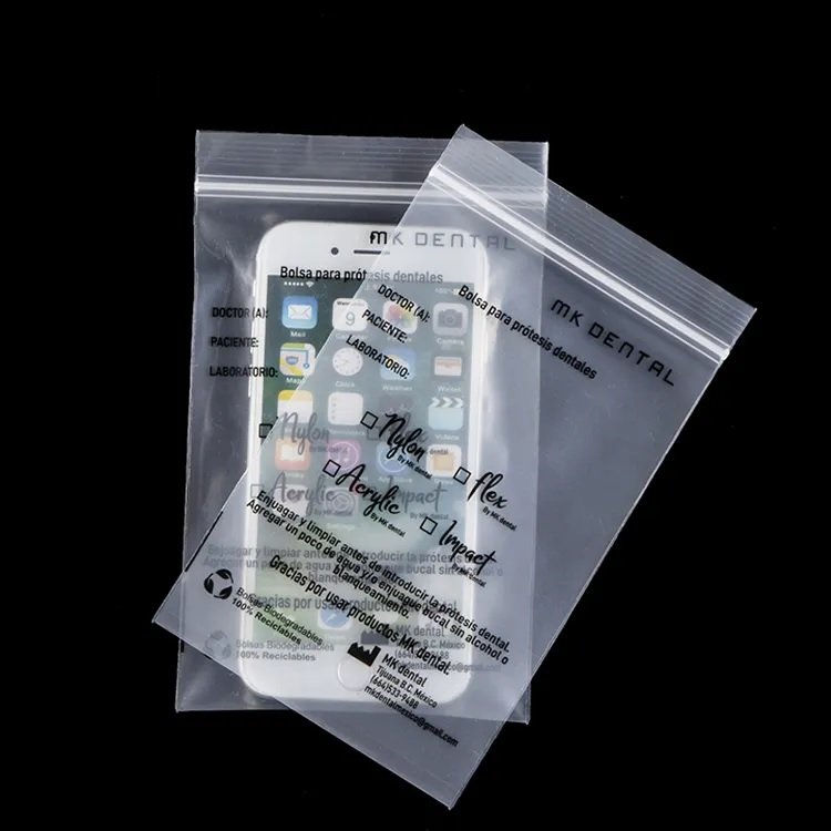 Manufacturing Transparent Plastic zipper Fruit Vegetable food preservation Kitchen Storage Packaging Bag