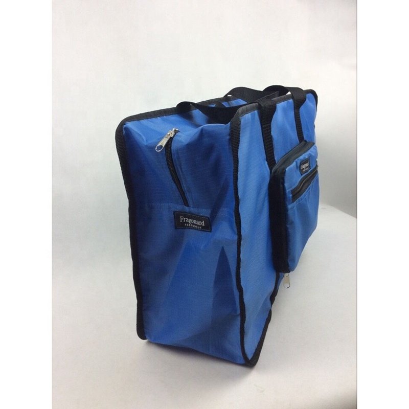 Foldable waterproof travel polyester bag fitness bag lightweight hand luggage bag