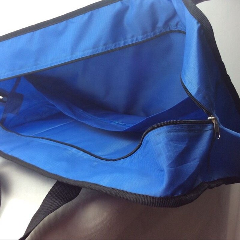 Foldable waterproof travel polyester bag fitness bag lightweight hand luggage bag