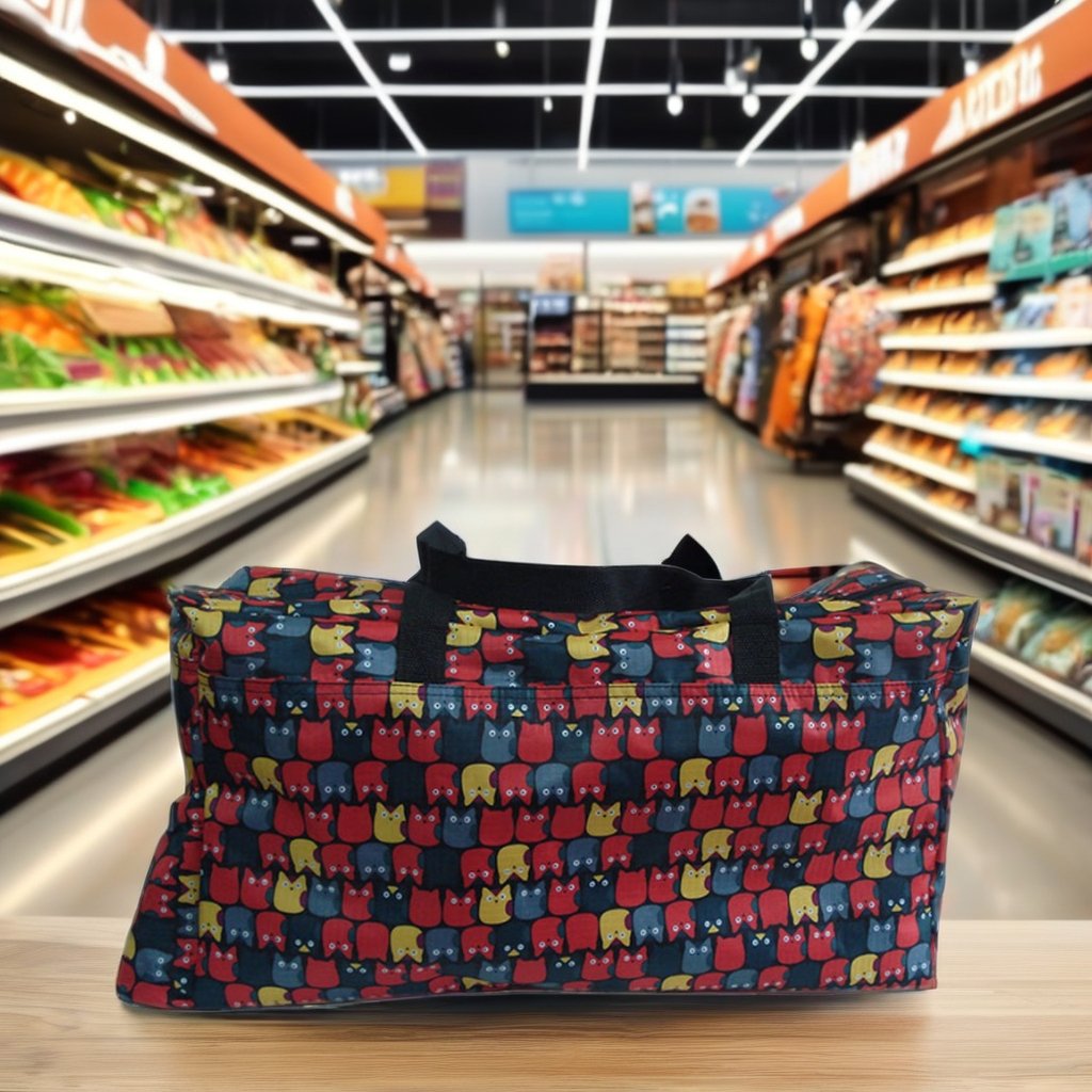 High Quality Large Capacity Portable Folding Shopping Bags Good Quality Wholesale Outdoor Hiking Storage