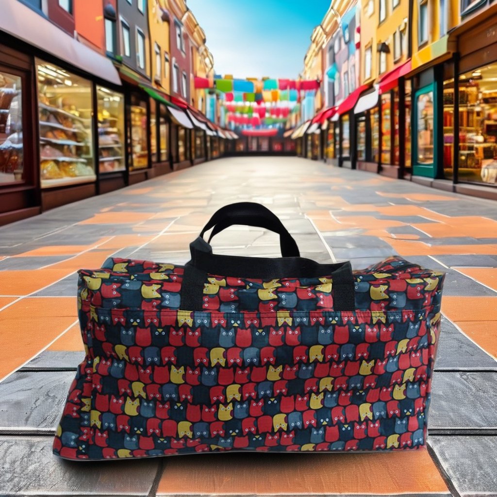 High Quality Large Capacity Portable Folding Shopping Bags Good Quality Wholesale Outdoor Hiking Storage