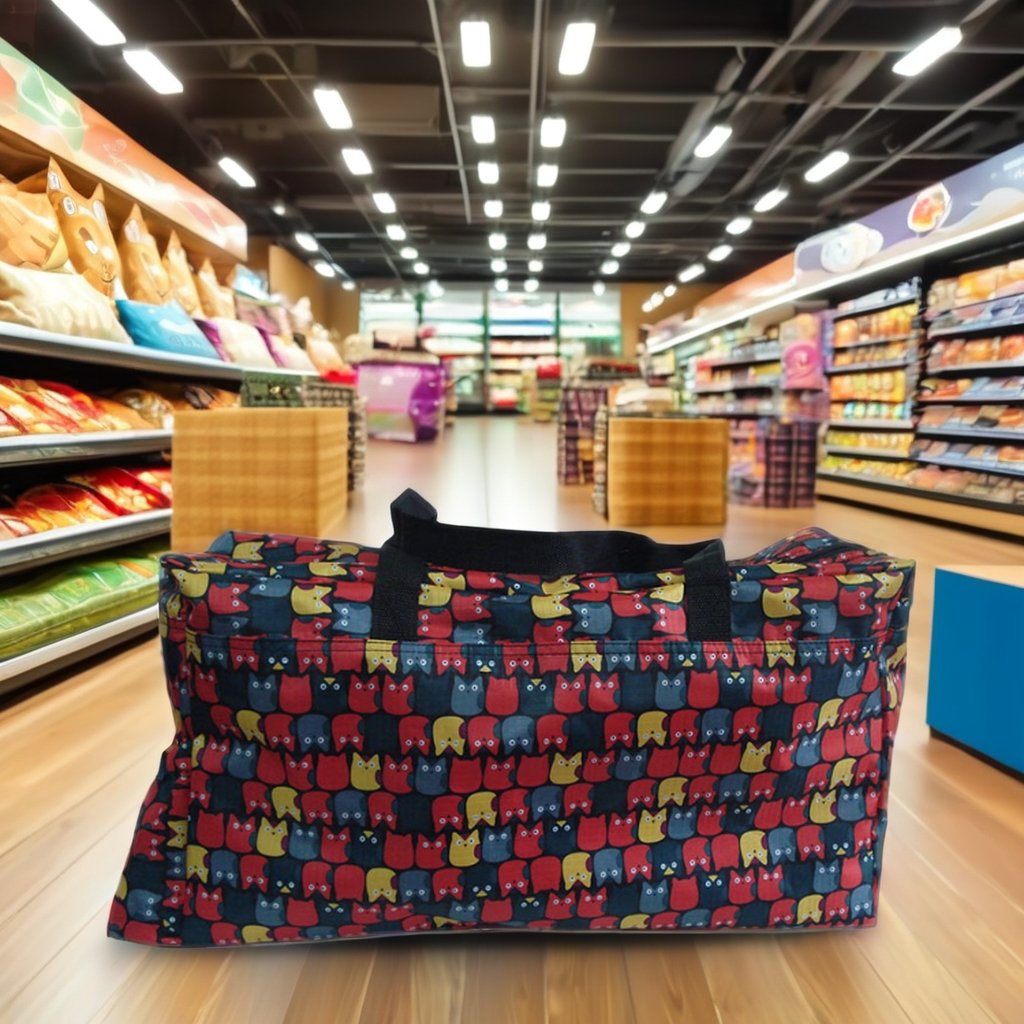 High Quality Large Capacity Portable Folding Shopping Bags Good Quality Wholesale Outdoor Hiking Storage