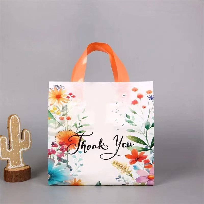Professional Manufacturer Custom Printing Thicken Waterproof Colorful Plastic Shopping Bag