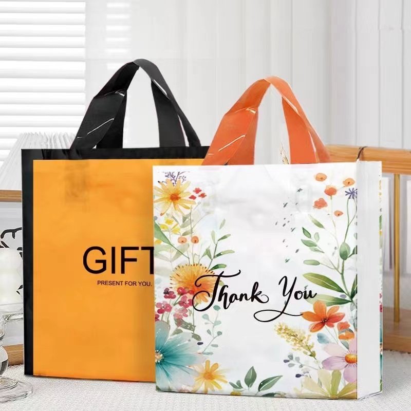 Professional Manufacturer Custom Printing Thicken Waterproof Colorful Plastic Shopping Bag
