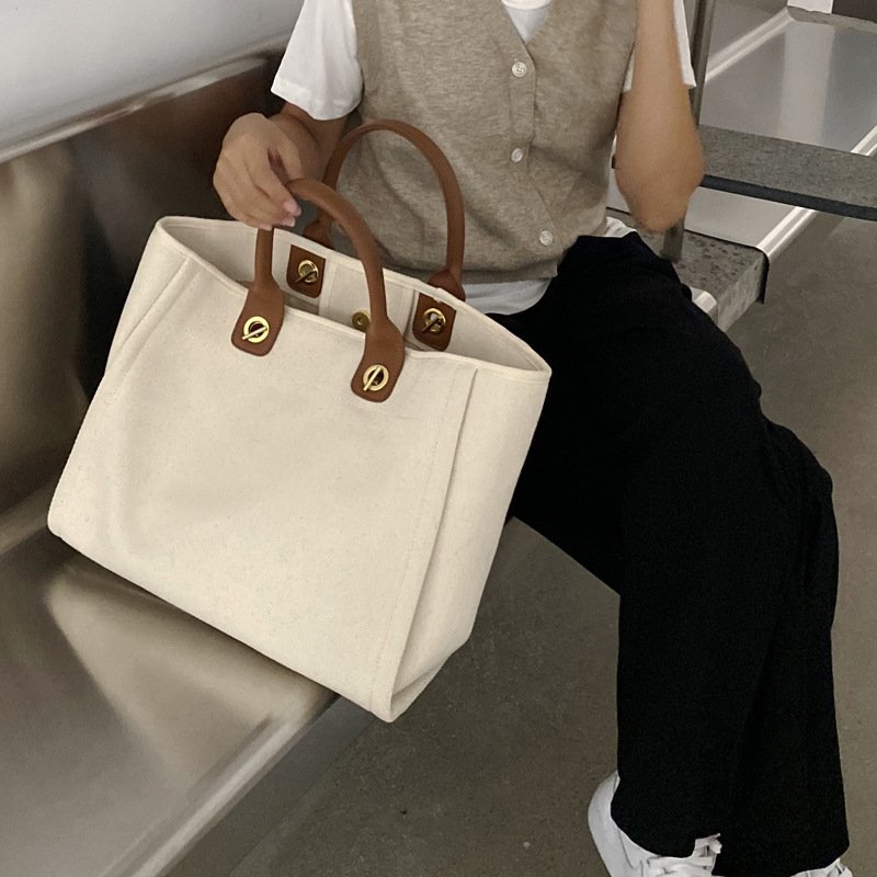 Wholesale Top Quality Tote Bag Custom Logo Canvas Printed Shopping Bag With Zipper Bohemian Fashion Beach Bag