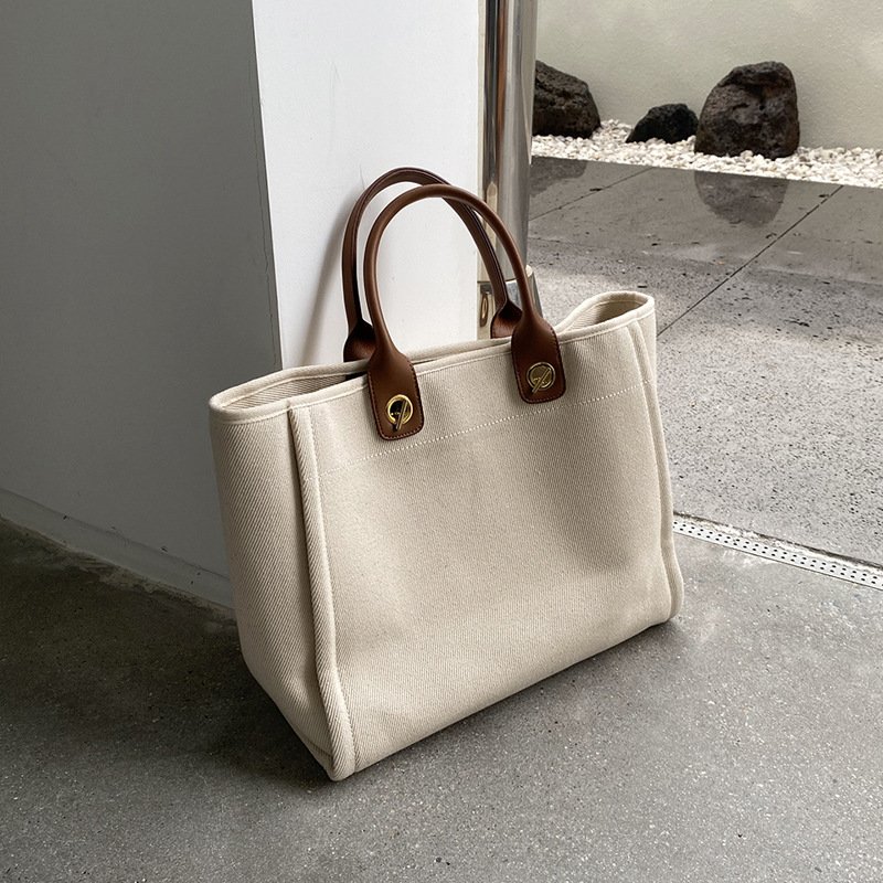 Wholesale Top Quality Tote Bag Custom Logo Canvas Printed Shopping Bag With Zipper Bohemian Fashion Beach Bag