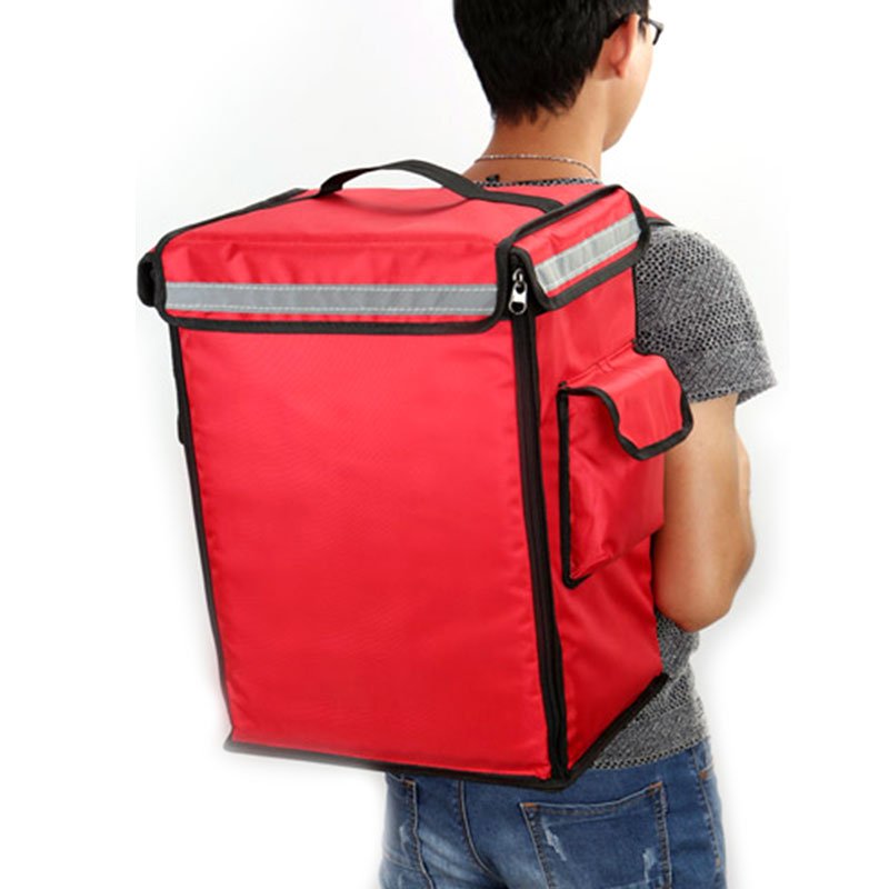New Design OEM Wholesale Price Food Delivery Paper Bag Insulated Food Delivery Bag Cooler Shopping Bags For Food