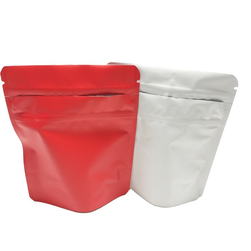 Custom Printing Resealable Smell Proof Stand Up Pouch Packaging 3.5g 7g 14g Mylar Bag with Zipper