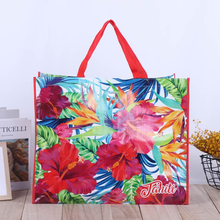 Recycle grocery pp laminated non woven bag non-woven shopping bag nonwoven shopping bag