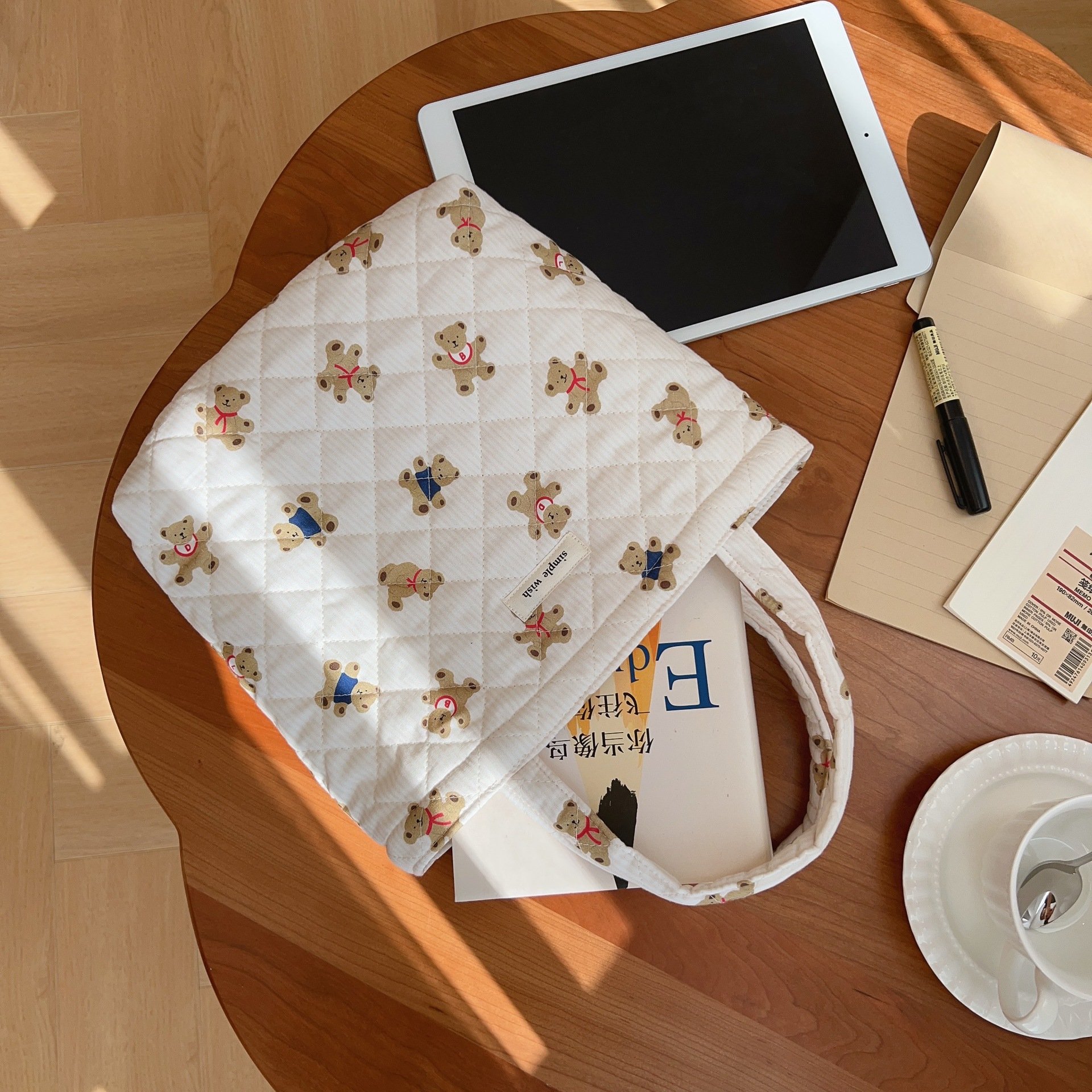 2024 New Style Fashion Vintage Floral Cute bags for Girl Large Casual Capacity Shopping Tote Bags Hand Bag