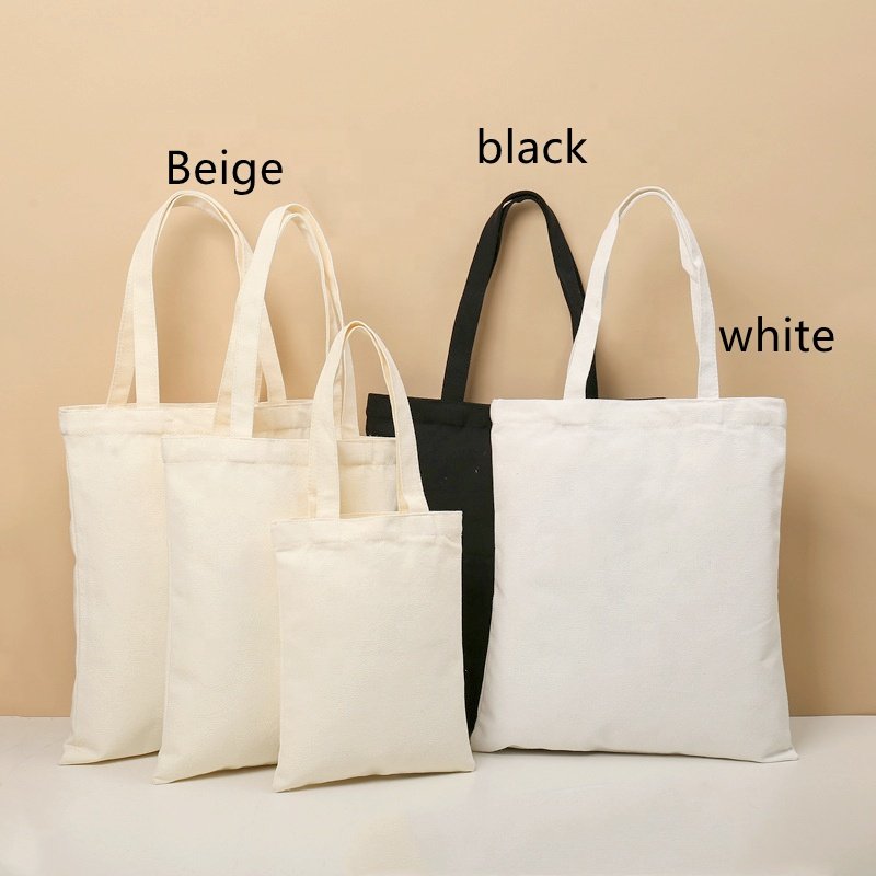 Cheap High Quality Fabric Shopper Reusable Custom Logo Printed Eco shopping Canvas Cotton Fabric Tote bag With