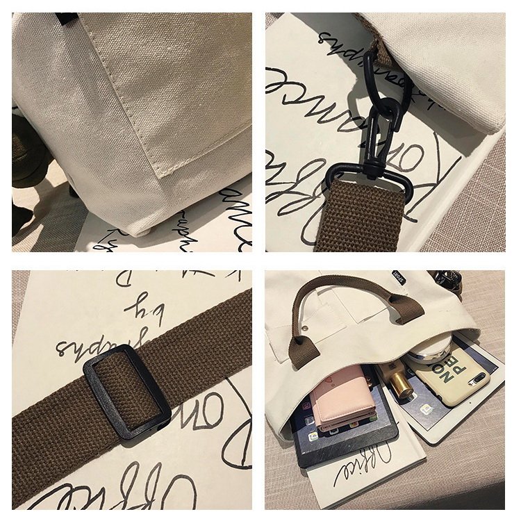 Classic Canvas Shopping Bag women tote bag