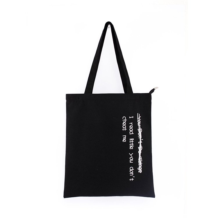 Wholesale Recycled Promotional Advertising Bags Canvas Tote Shopping Bag Opp Bag with Custom Printed Logo Recycle Organic Cotton